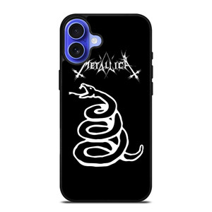 METALLICA BLACK SNAKE iPhone 16 Case Cover METALLICA BLACK SNAKE iPhone 16 Case Cover