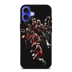 MICHAEL JORDAN ACTIONS iPhone 16 Case Cover MICHAEL JORDAN ACTIONS iPhone 16 Case Cover