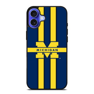 Michigan Wolverines Logo iPhone 16 Case Cover Michigan Wolverines Logo iPhone 16 Case Cover
