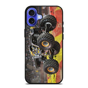 MONSTER TRUCK JUMPING iPhone 16 Case Cover MONSTER TRUCK JUMPING iPhone 16 Case Cover