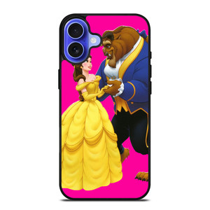 PINKY BEAUTY AND THE BEAST iPhone 16 Case Cover PINKY BEAUTY AND THE BEAST iPhone 16 Case Cover