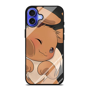 Pokemon Eevee Cute Face iPhone 16 Case Cover Pokemon Eevee Cute Face iPhone 16 Case Cover