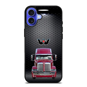 Red Western Star Truck iPhone 16 Case Cover Red Western Star Truck iPhone 16 Case Cover