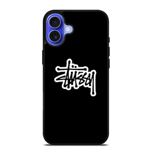 STUSSY LOGO PHONE CASE iPhone 16 Case Cover STUSSY LOGO PHONE CASE iPhone 16 Case Cover