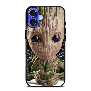 Super Cute Baby Groot iPhone 16 Case Cover Super Cute Baby Groot iPhone 16 Case Cover
