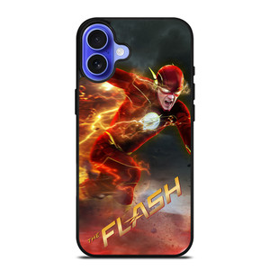 THE FLASH SUPERHERO iPhone 16 Case Cover THE FLASH SUPERHERO iPhone 16 Case Cover
