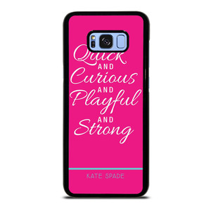 SHE IS KATE SPADE Samsung Galaxy S8 Plus Case Cover SHE IS KATE SPADE Samsung Galaxy S8 Plus Case Cover