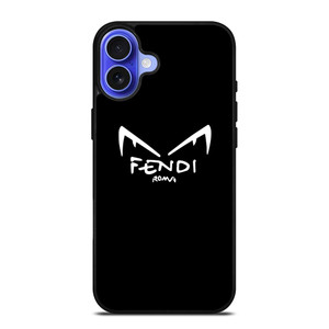 WHITE FENDI ROMA EYES iPhone 16 Case Cover WHITE FENDI ROMA EYES iPhone 16 Case Cover