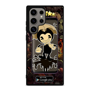 Bendy And The Ink Machine 5 Stars Samsung Galaxy S24 Ultra Case Cover Bendy And The Ink Machine 5 Stars Samsung Galaxy S24 Ultra Case Cover