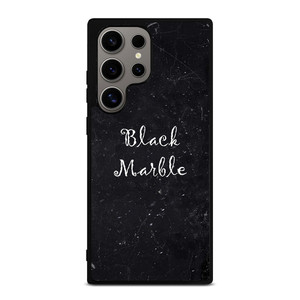 BLACK MARBLE Samsung Galaxy S24 Ultra Case Cover BLACK MARBLE Samsung Galaxy S24 Ultra Case Cover
