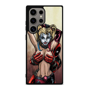 Deadpool & Harley Quinn Samsung Galaxy S24 Ultra Case Cover Deadpool & Harley Quinn Samsung Galaxy S24 Ultra Case Cover