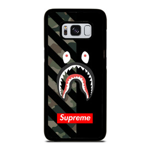 CAMO BAPE SHARK SUPR Samsung Galaxy S8 Case Cover CAMO BAPE SHARK SUPR Samsung Galaxy S8 Case Cover
