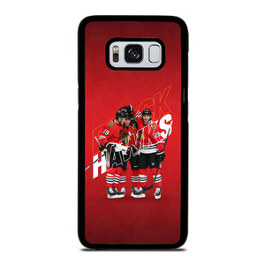 Chicago Blackhawks Team Samsung Galaxy S8 Case Cover Chicago Blackhawks Team Samsung Galaxy S8 Case Cover
