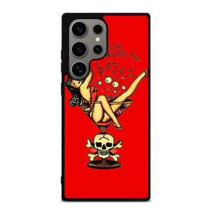 SAILOR JERRY BEWARE Samsung Galaxy S24 Ultra Case Cover SAILOR JERRY BEWARE Samsung Galaxy S24 Ultra Case Cover