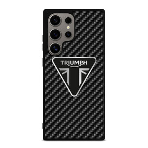 Triumph Motorcycle Carbon Logo Samsung Galaxy S24 Ultra Case Cover Triumph Motorcycle Carbon Logo Samsung Galaxy S24 Ultra Case Cover