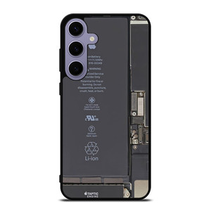 Apple Li-ion Battery Image Samsung Galaxy S24 Plus Case Cover Apple Li-ion Battery Image Samsung Galaxy S24 Plus Case Cover