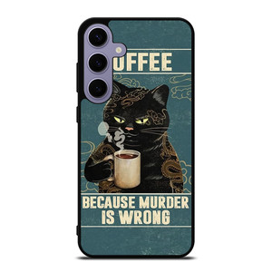 Cat n Coffee Samsung Galaxy S24 Plus Case Cover Cat n Coffee Samsung Galaxy S24 Plus Case Cover