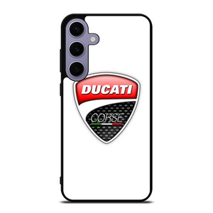 DUCATI LOGO WHITE Samsung Galaxy S24 Plus Case Cover DUCATI LOGO WHITE Samsung Galaxy S24 Plus Case Cover