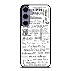 GREY'S ANATOMY STORY Samsung Galaxy S24 Plus Case Cover GREY'S ANATOMY STORY Samsung Galaxy S24 Plus Case Cover