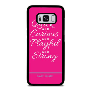 SHE IS KATE SPADE Samsung Galaxy S8 Case Cover SHE IS KATE SPADE Samsung Galaxy S8 Case Cover