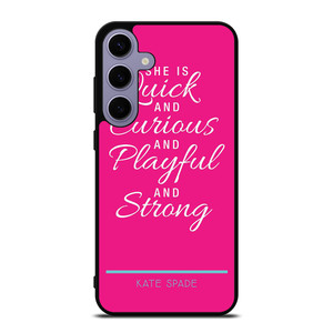 SHE IS KATE SPADE Samsung Galaxy S24 Plus Case Cover SHE IS KATE SPADE Samsung Galaxy S24 Plus Case Cover