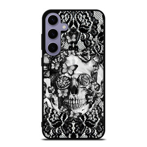 Skull Butterfly Lace Samsung Galaxy S24 Plus Case Cover Skull Butterfly Lace Samsung Galaxy S24 Plus Case Cover