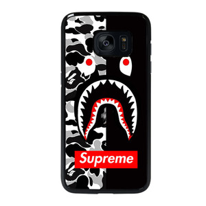BAPE SHARK SUPREME Samsung Galaxy S7 Edge Case Cover BAPE SHARK SUPREME Samsung Galaxy S7 Edge Case Cover