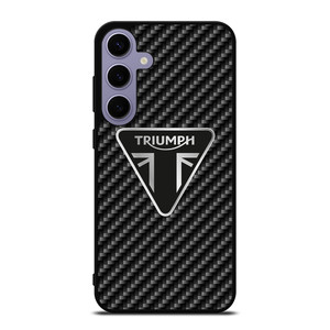 Triumph Motorcycle Carbon Logo Samsung Galaxy S24 Plus Case Cover Triumph Motorcycle Carbon Logo Samsung Galaxy S24 Plus Case Cover