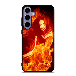 Woman In Fire Samsung Galaxy S24 Plus Case Cover Woman In Fire Samsung Galaxy S24 Plus Case Cover