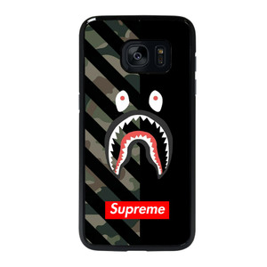 CAMO BAPE SHARK SUPR Samsung Galaxy S7 Edge Case Cover CAMO BAPE SHARK SUPR Samsung Galaxy S7 Edge Case Cover