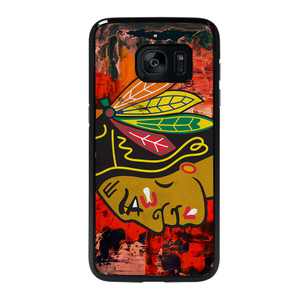 Chicago Blackhawks Symbol Samsung Galaxy S7 Edge Case Cover Chicago Blackhawks Symbol Samsung Galaxy S7 Edge Case Cover