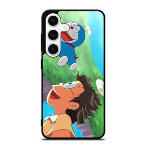 DORAEMON AND NOBITA FLY Samsung Galaxy S24 Case Cover DORAEMON AND NOBITA FLY Samsung Galaxy S24 Case Cover