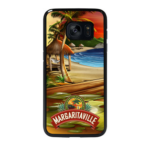 Escape to Paradise Margaritaville Samsung Galaxy S7 Edge Case Cover Escape to Paradise Margaritaville Samsung Galaxy S7 Edge Case Cover