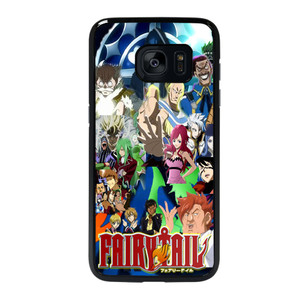 Fairy Tail Anime Collage Samsung Galaxy S7 Edge Case Cover Fairy Tail Anime Collage Samsung Galaxy S7 Edge Case Cover