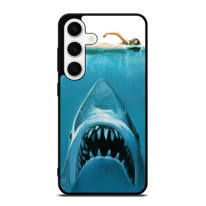JAWS SHARK DANGER Samsung Galaxy S24 Case Cover JAWS SHARK DANGER Samsung Galaxy S24 Case Cover