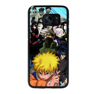 Naruto Characters Collage Samsung Galaxy S7 Edge Case Cover Naruto Characters Collage Samsung Galaxy S7 Edge Case Cover