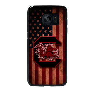 South Carolina Gamecocks America Samsung Galaxy S7 Edge Case Cover South Carolina Gamecocks America Samsung Galaxy S7 Edge Case Cover