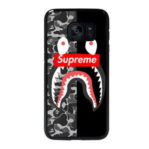 SUPREME BAPE SHARK Samsung Galaxy S7 Edge Case Cover SUPREME BAPE SHARK Samsung Galaxy S7 Edge Case Cover