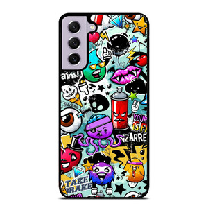 Cute Graffiti Image Samsung Galaxy S21 FE 5G Case Cover Cute Graffiti Image Samsung Galaxy S21 FE 5G Case Cover