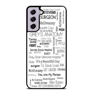 GREY'S ANATOMY STORY Samsung Galaxy S21 FE 5G Case Cover GREY'S ANATOMY STORY Samsung Galaxy S21 FE 5G Case Cover