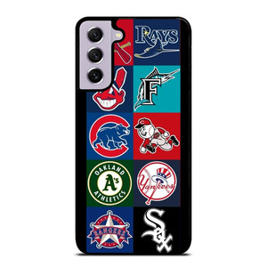MLB Team Logo 2 Samsung Galaxy S21 FE 5G Case Cover MLB Team Logo 2 Samsung Galaxy S21 FE 5G Case Cover