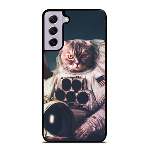 The Astronaut Cat Samsung Galaxy S21 FE 5G Case Cover The Astronaut Cat Samsung Galaxy S21 FE 5G Case Cover
