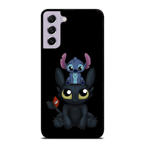 Toothless And Stitch Samsung Galaxy S21 FE 5G Case Cover Toothless And Stitch Samsung Galaxy S21 FE 5G Case Cover
