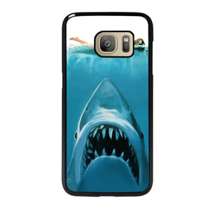 JAWS SHARK DANGER Samsung Galaxy S7 Case Cover JAWS SHARK DANGER Samsung Galaxy S7 Case Cover