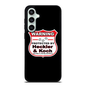 HECKLER & KOCH WARNING Samsung Galaxy S23 FE 5G Case Cover HECKLER & KOCH WARNING Samsung Galaxy S23 FE 5G Case Cover