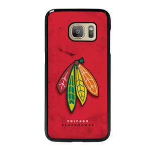 The Chicago Blackhawks Samsung Galaxy S7 Case Cover The Chicago Blackhawks Samsung Galaxy S7 Case Cover