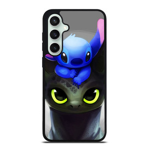 Toothless And Stitch Paint Samsung Galaxy S23 FE 5G Case Cover Toothless And Stitch Paint Samsung Galaxy S23 FE 5G Case Cover