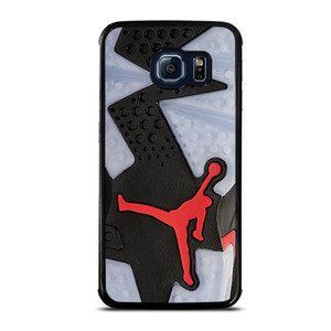 Air Jordan Black Red Sole Samsung Galaxy S6 Edge Case Cover Air Jordan Black Red Sole Samsung Galaxy S6 Edge Case Cover