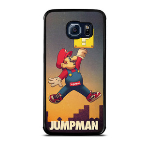 Air Jordan Mario Bross Supreme Samsung Galaxy S6 Edge Case Cover Air Jordan Mario Bross Supreme Samsung Galaxy S6 Edge Case Cover
