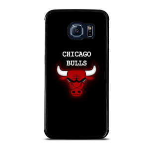 CHICAGO BULLS LOGO NBA Samsung Galaxy S6 Edge Case Cover CHICAGO BULLS LOGO NBA Samsung Galaxy S6 Edge Case Cover